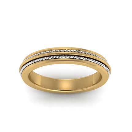 Double Rope Design 2 Tone Band