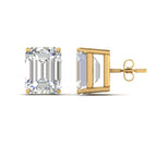 14k Yellow Gold / 8 Ct / Lab Grown