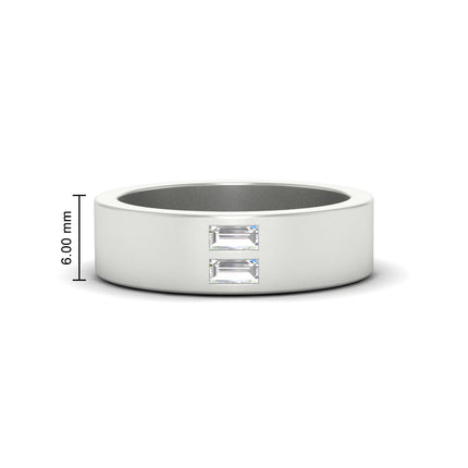 Equality Diamond Mens Wedding Ring