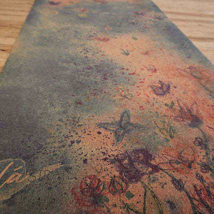 Essence of Spring Cork Yoga Mat