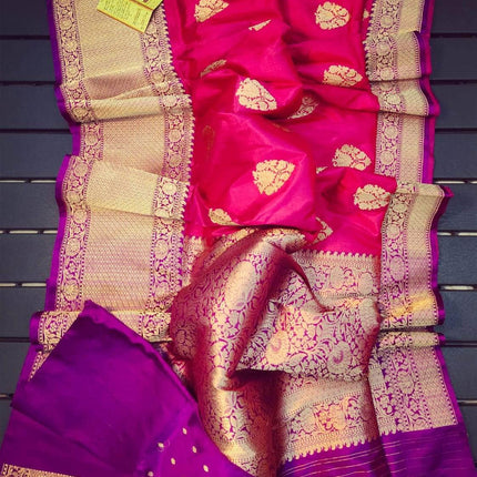 Exclusive Gold Zari Banarasi Silk Saree