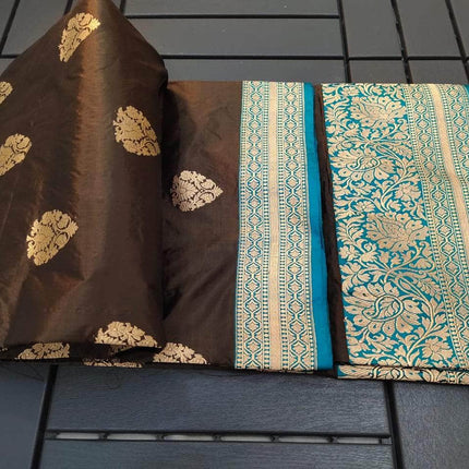 Exclusive Gold Zari Banarasi Silk Saree