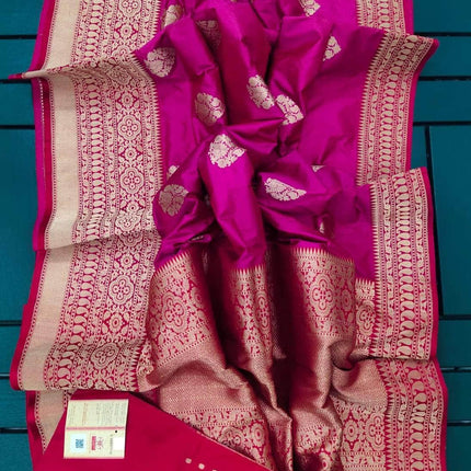 Exclusive Gold Zari Banarasi Silk Saree