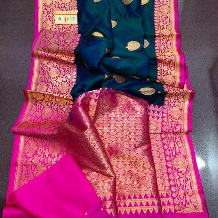 Exclusive Gold Zari Banarasi Silk Saree