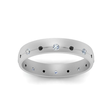 Flush Set Diamond Wedding Band
