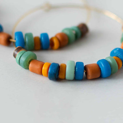 Foliage Ellen Hoop Earrings