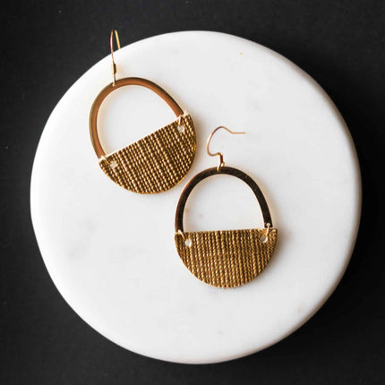 Gold Jo Earrings