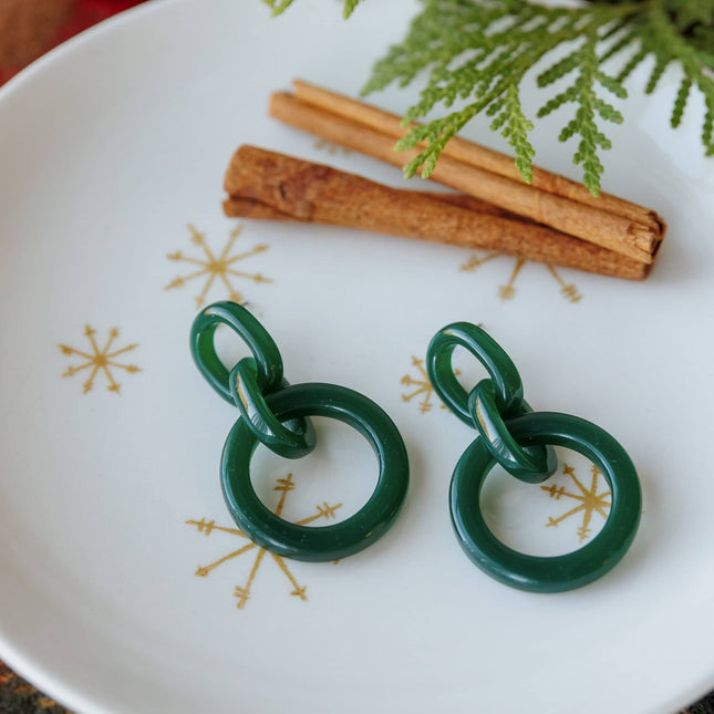 Green Hali Earrings