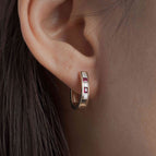 14k Yellow Gold / Ruby / Lab Grown