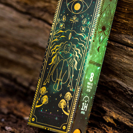 Green Sparkle Gaia Incense Sticks