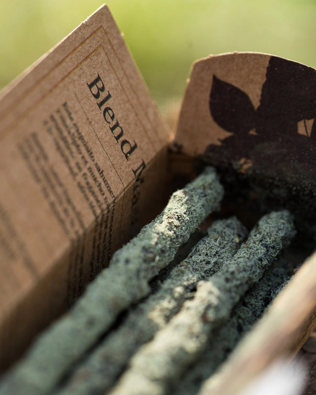 Green Sparkle Gaia Incense Sticks