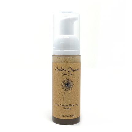 Liquid RAW African Black Soap - Foaming