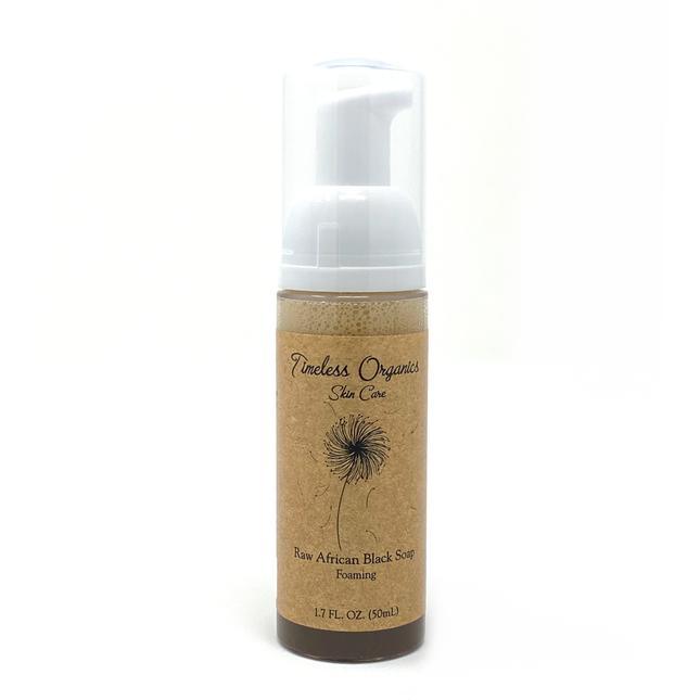 Liquid RAW African Black Soap - Foaming