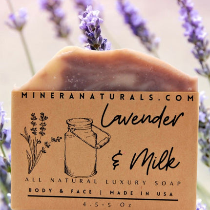 Lavender & Milk Soap Bar