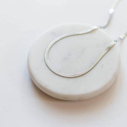 Kate Herringbone Chain Necklace