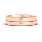 14k Rose Gold / Diamond / Lab Grown