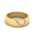 14k Yellow Gold / Diamond / Lab Grown