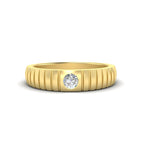 14k Yellow Gold / Lab Grown