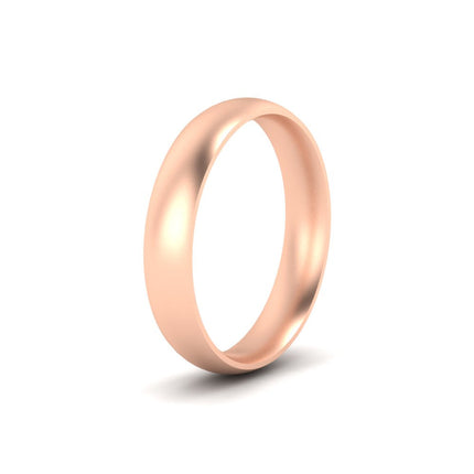 Minimalist 4mm Mens Wedding Band