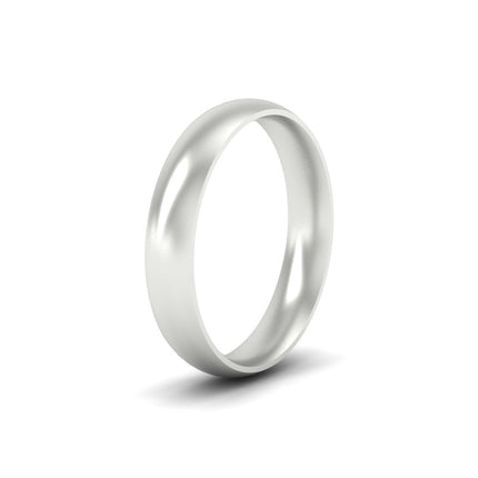 Minimalist 4mm Mens Wedding Band