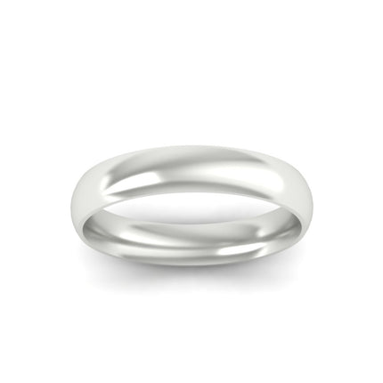 Minimalist 4mm Mens Wedding Band