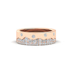 14k Rose Gold / Diamond / Lab Grown