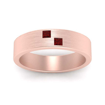 Princess Cut Brush Finish Band