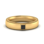 14k Yellow Gold / Black Diamond / Lab Grown