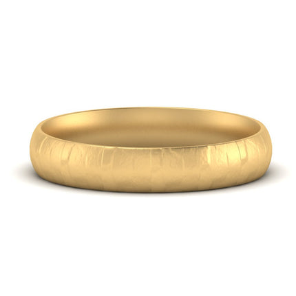 5 Mm Lightweight Rock Texture Mens Wedding Band