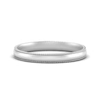 14k White Gold / 5 MM