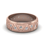 14K Rose Gold / Diamond / Lab Grown