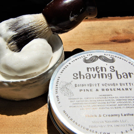 Men's shaving Bar Pine & Rosemary