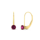 14K Yellow Gold / Pink Sapphire / Lab Grown