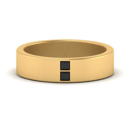 Square Diamond Mens Band