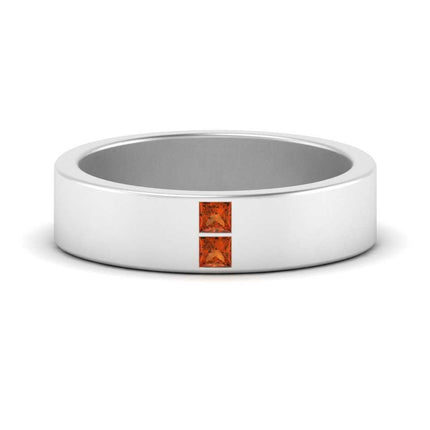 Square Diamond Mens Band