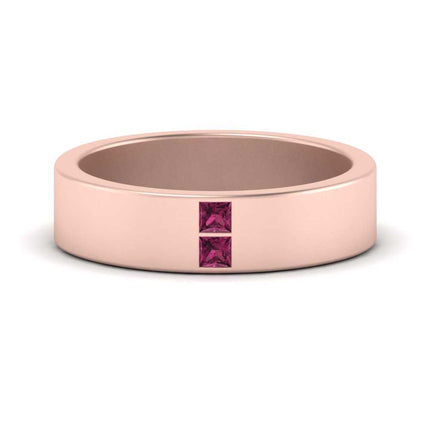 Square Diamond Mens Band