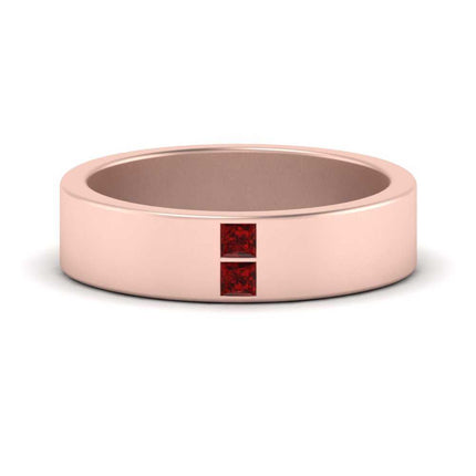 Square Diamond Mens Band