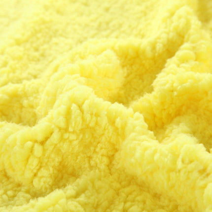 DaDa Bedding Happy Sunny Yellow Bright Quilted Ultra Sonic Reversible Throw Blanket Bedspread (BJ0107)