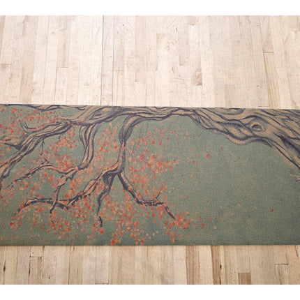 Tree Pose WANDERER Cork Yoga Mat