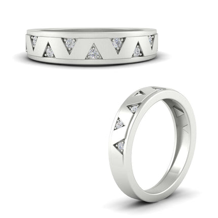 Two Tone Male Wedding Band