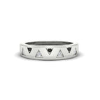 14k White Gold / Black Diamond / Lab Grown