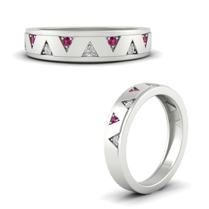 Two Tone Male Wedding Band