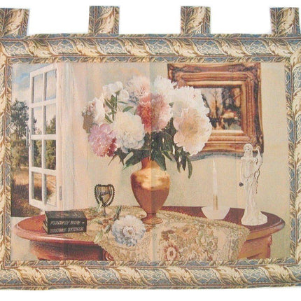 DaDa Bedding Breeze of Admiration Elegant Antique Woven Tapestry Wall Hanging - 36" x 50"