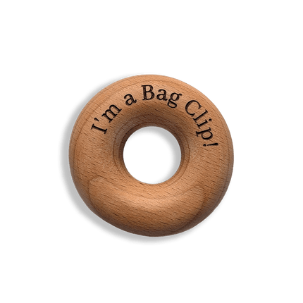 Wooden Bag Clip