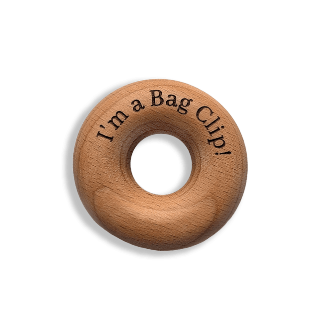 Wooden Bag Clip