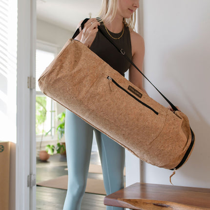 Cork Yoga Mat Carrier Plus